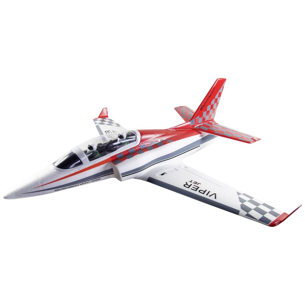 Image of Amewi AMXFlight Viper Hpat White Red RC model jet fighters PNP 717 mm