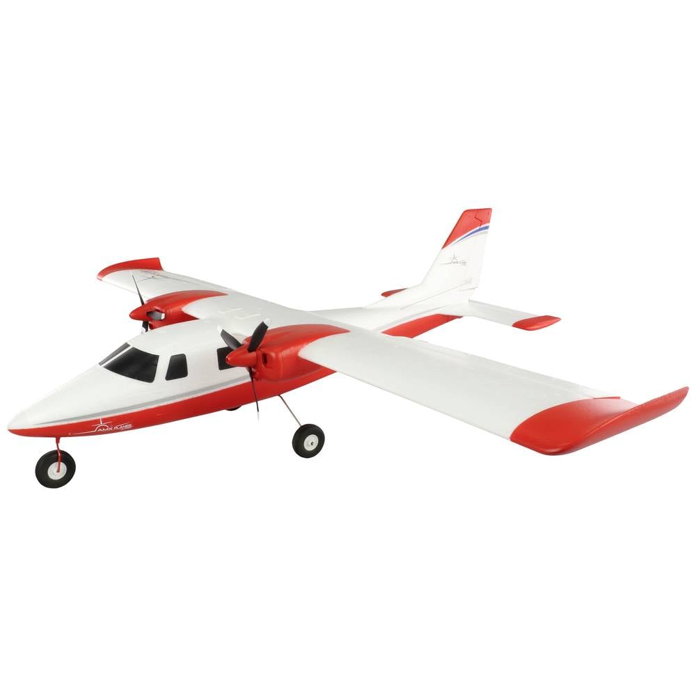 Image of Amewi AMXPlanes P68 Hochdecker Red White RC model aircraft PNP 850 mm