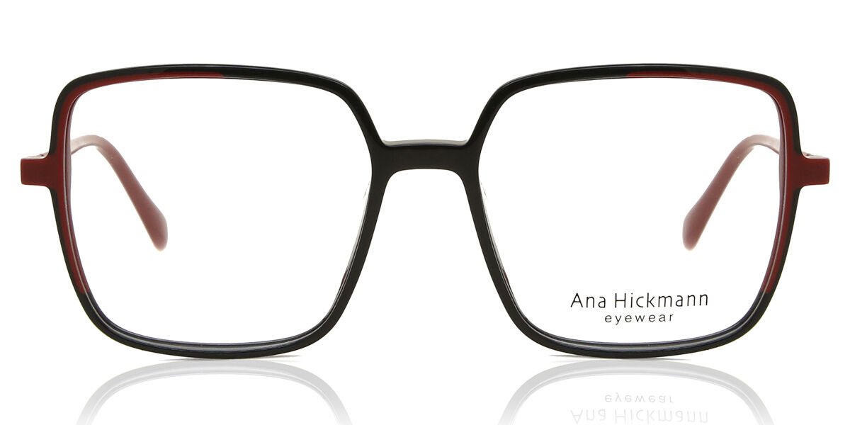 Image of Ana Hickmann AH6453 P01 55 Czerwone Damskie Okulary Korekcyjne PL