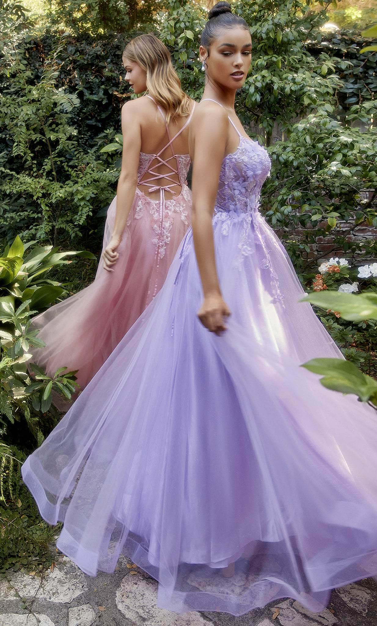 Image of Andrea and Leo A1141 - Scoop Neck Classic Prom Gown