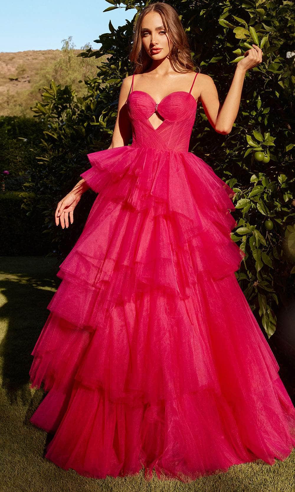 Image of Andrea and Leo A1238 - Sweetheart Cutout Gown