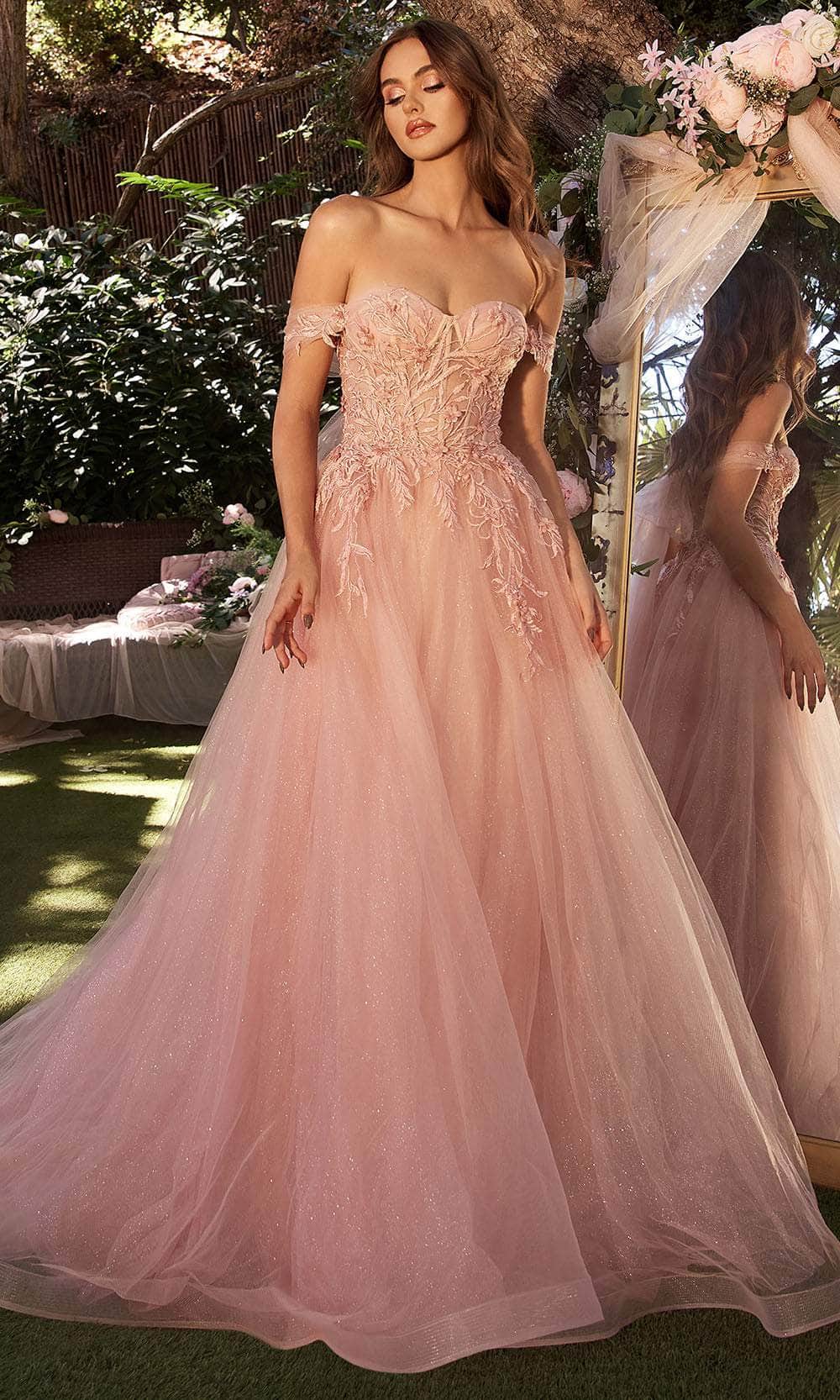 Image of Andrea and Leo A1322 - Embroidered Sweetheart Evening Dress