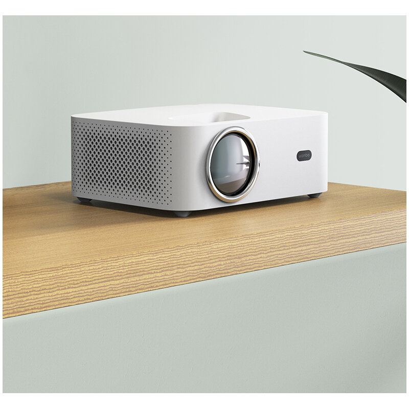 Image of [Android 90] XIAOMI Wanbo X1 WIFI Projector 1080P Supported Netflix YouTube Online TV 350 ANSI Lumens 1+8G Four-way Key