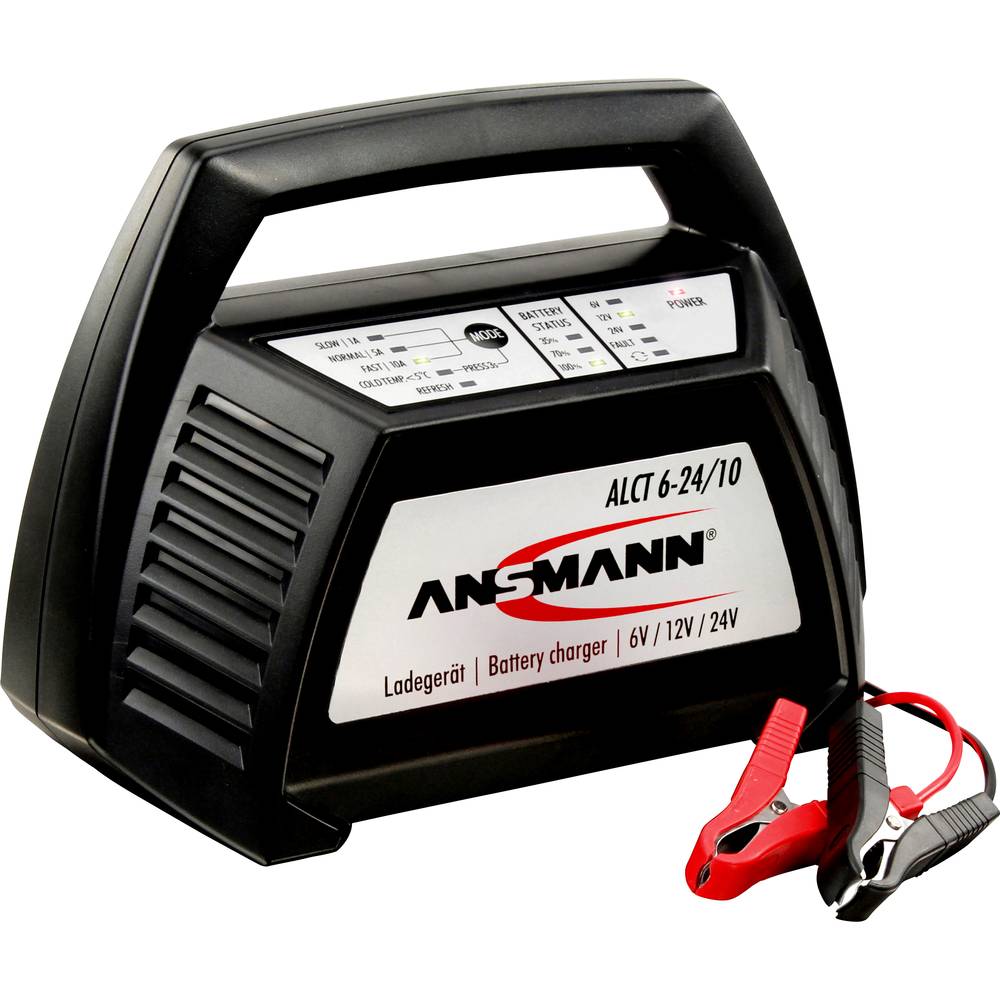 Image of Ansmann ALCT 6-24/10 1001-0014-510 Industrial charger 6 V 12 V 24 V 1 A 10 A 5 A