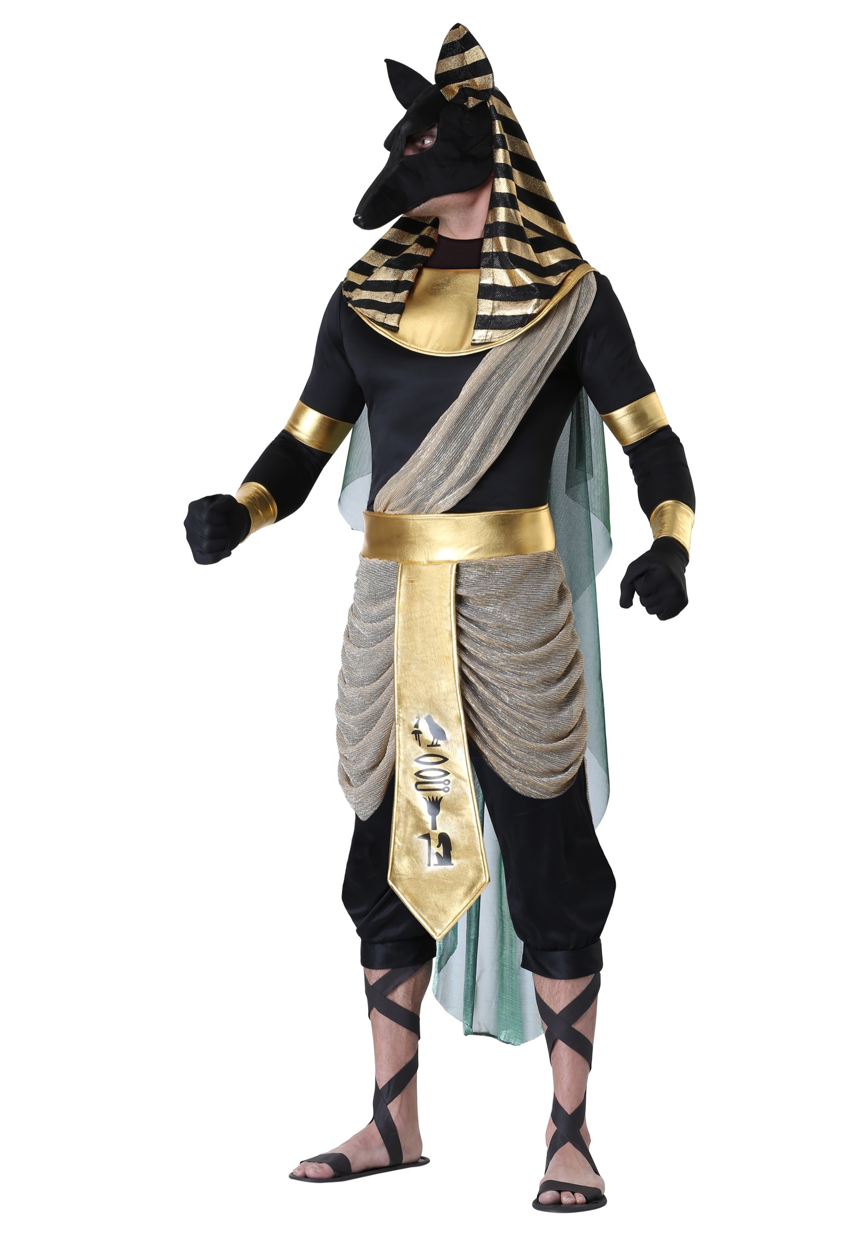 Image of Anubis Plus Size Men's Costume | Exclusive Costumes ID FUN6359PL-3X