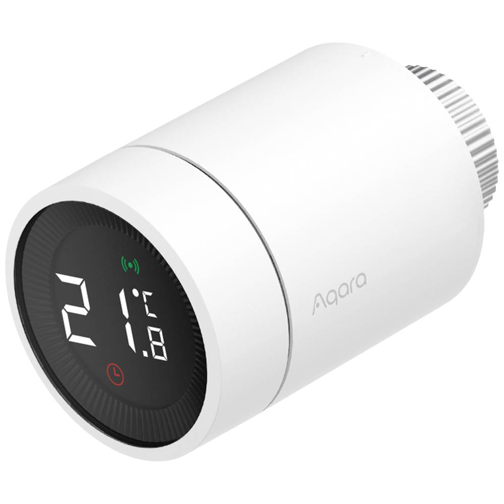 Image of Aqara Thermostatic radiator valve SRTS-A01 White Apple HomeKit Alexa (separate hub required) Google Home (separate hub
