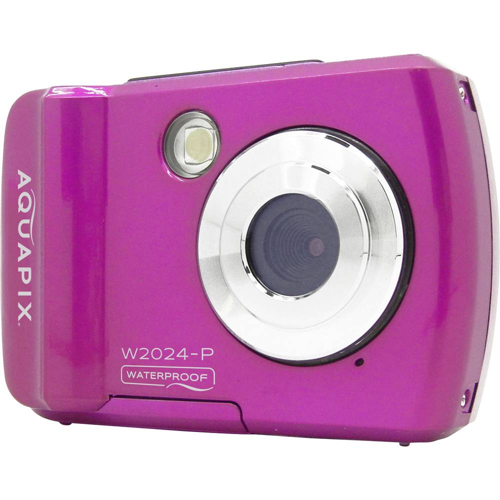 Image of Aquapix W2024 Splash Pink Digital camera 16 MP Pink Underwater camera