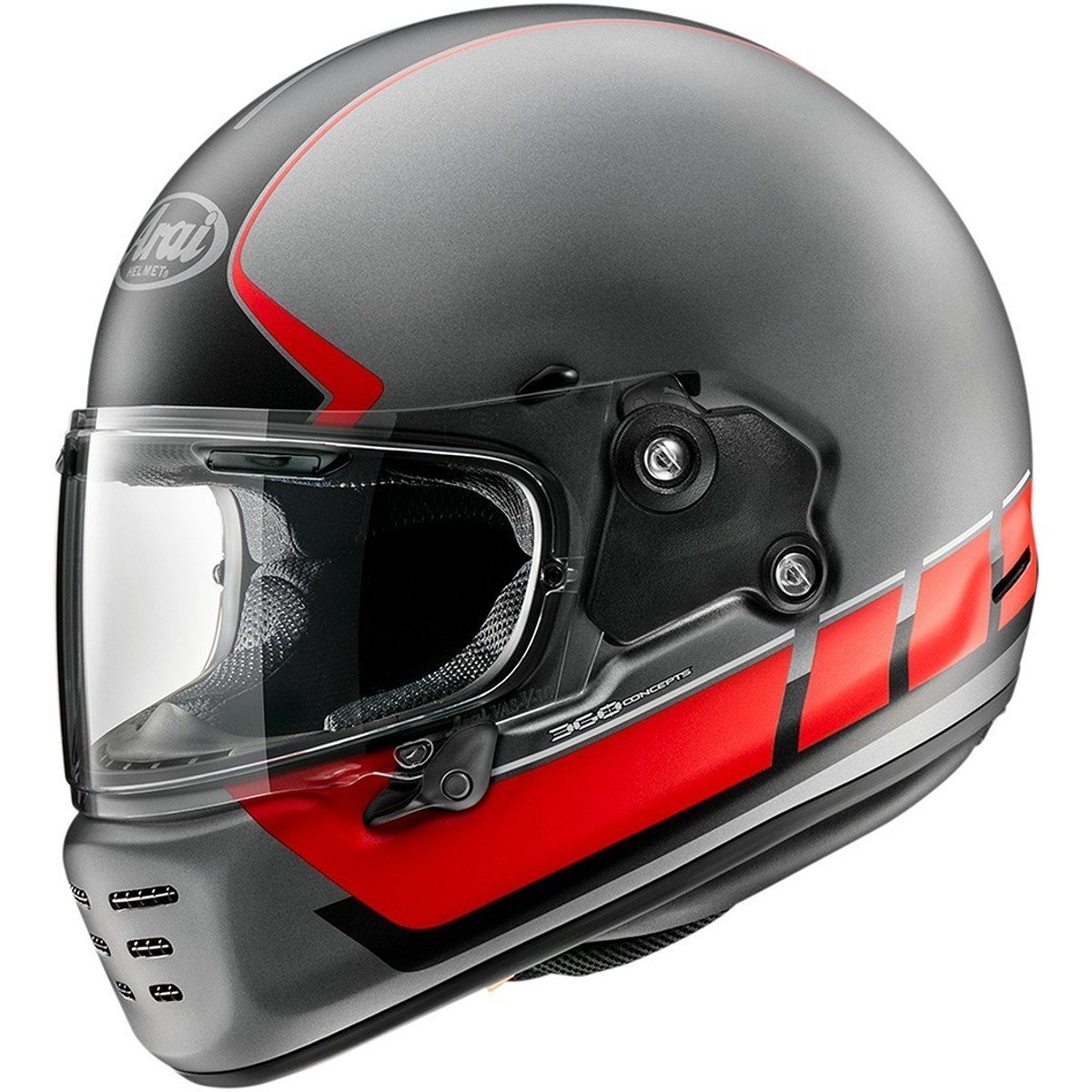 Image of Arai Concept-XE Speedblock Red Full Face Helmet Größe L