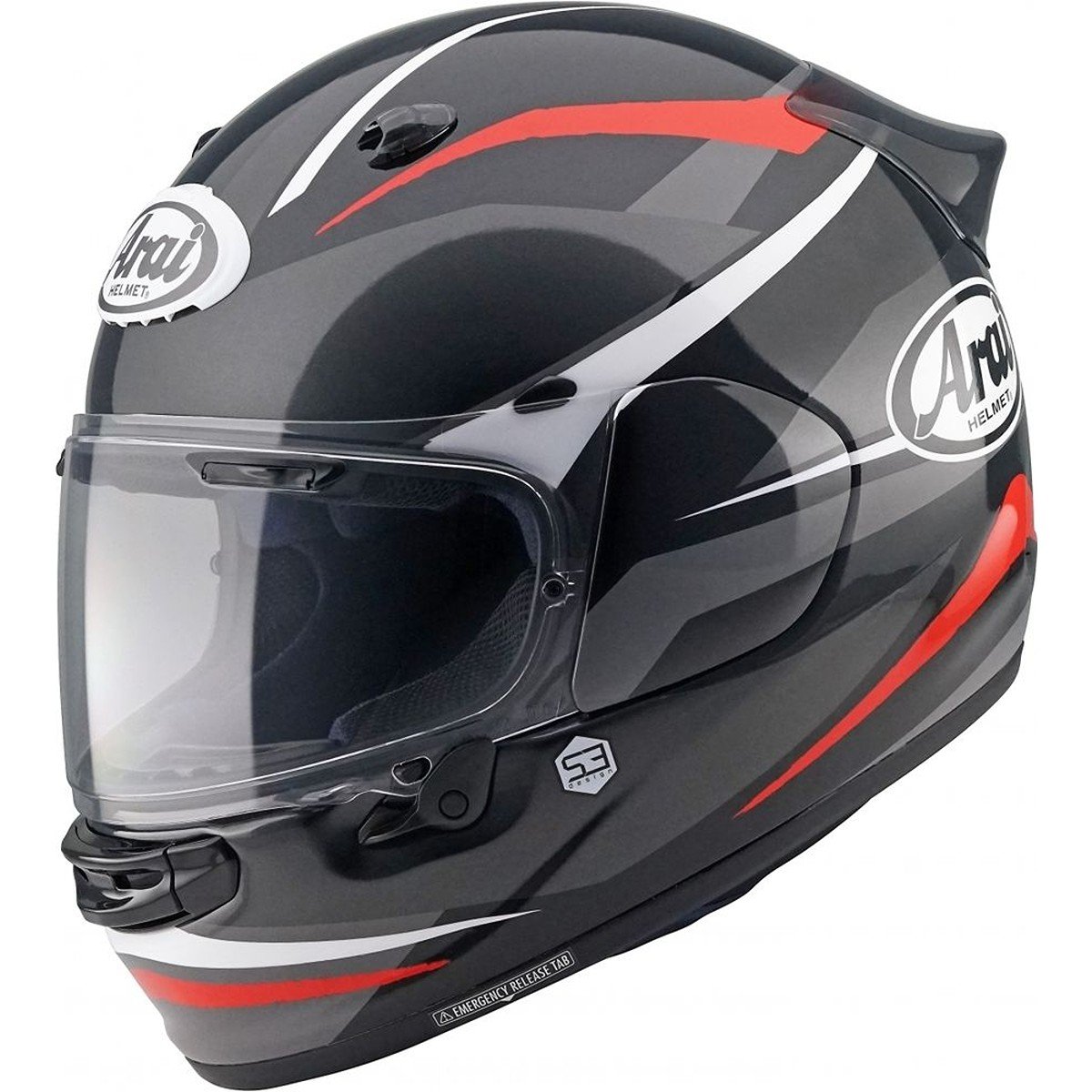 Image of Arai Quantic Ray Black Full Face Helmet Größe L