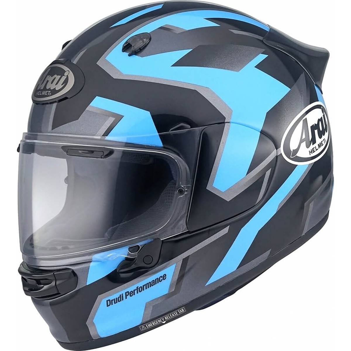 Image of Arai Quantic Robotik Blue Full Face Helmet Größe S