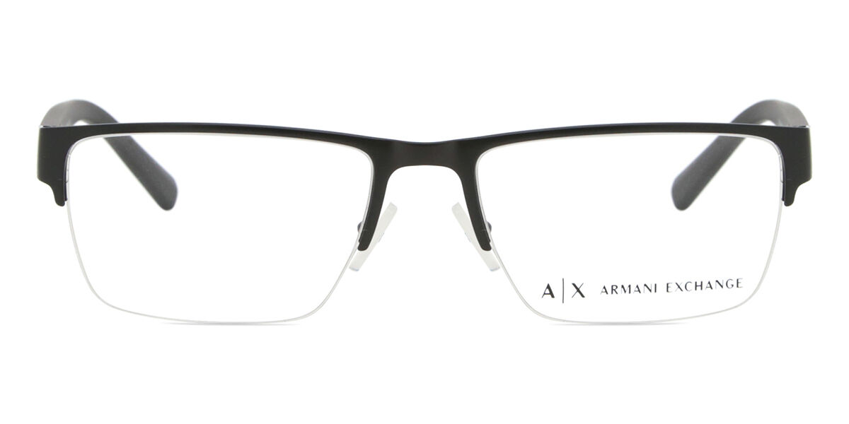 Image of Armani Exchange AX1018 6063 Óculos de Grau Pretos Masculino BRLPT