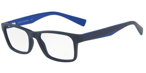 Image of Armani Exchange AX3038F Formato Asiático 8198 Óculos de Grau Azuis Masculino BRLPT