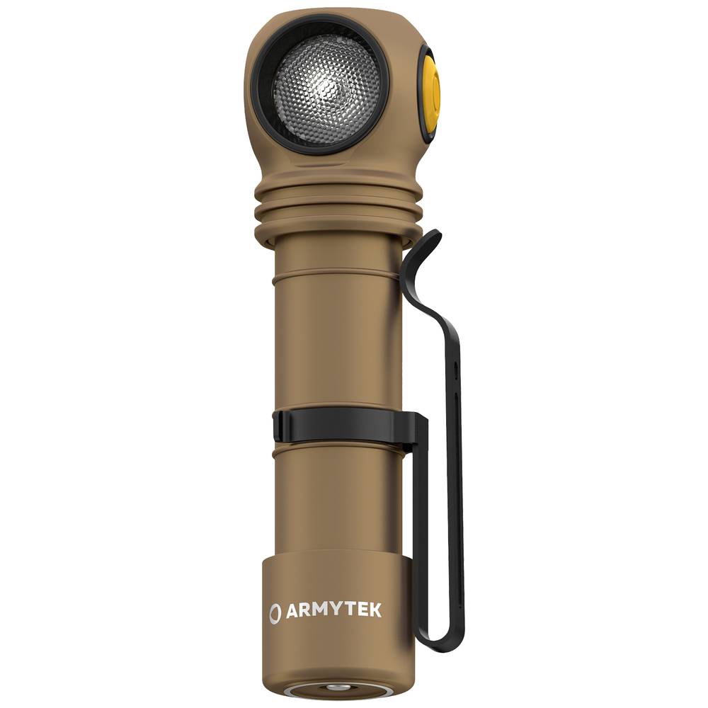 Image of ArmyTek Wizard C2 Pro Sand White LED (monochrome) Torch Belt clip rechargeable 2500 lm 115 g