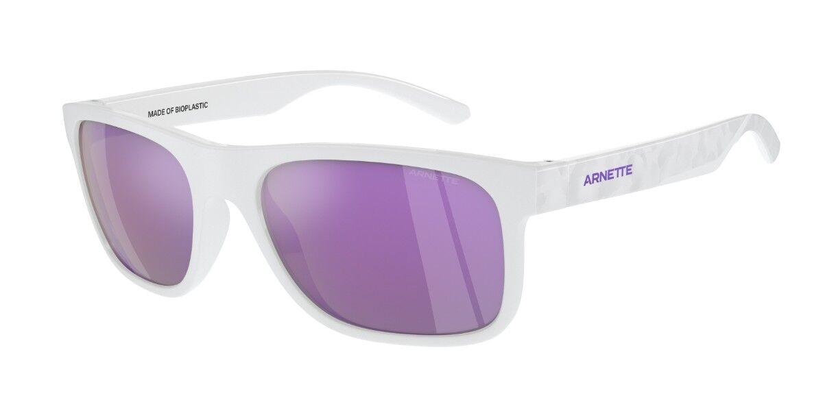 Image of Arnette AN4341 Khim 27794V 56 Lunettes De Soleil Homme Blanches FR