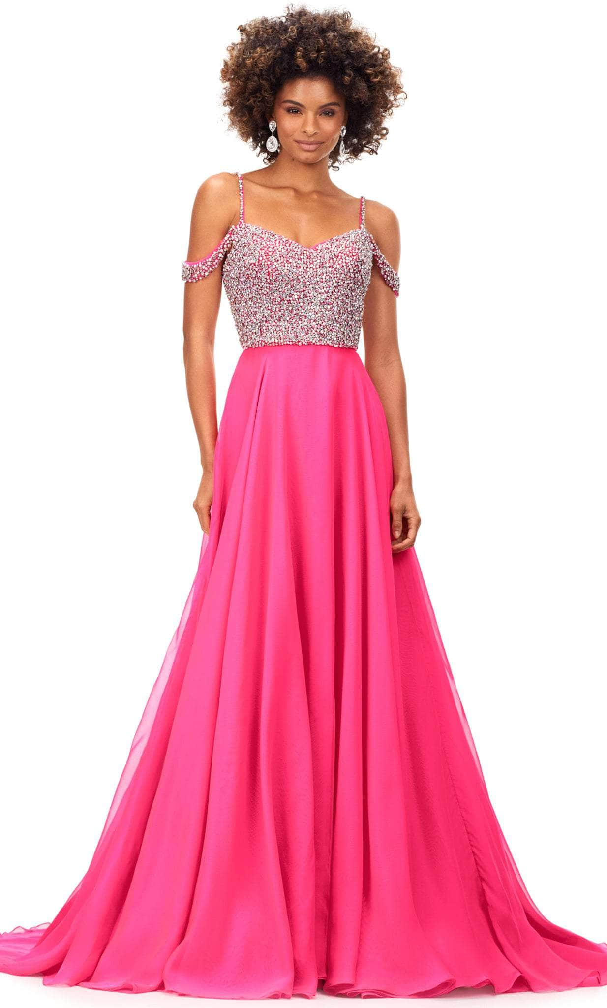 Image of Ashley Lauren 11253 - Cold Shoulder Prom Gown