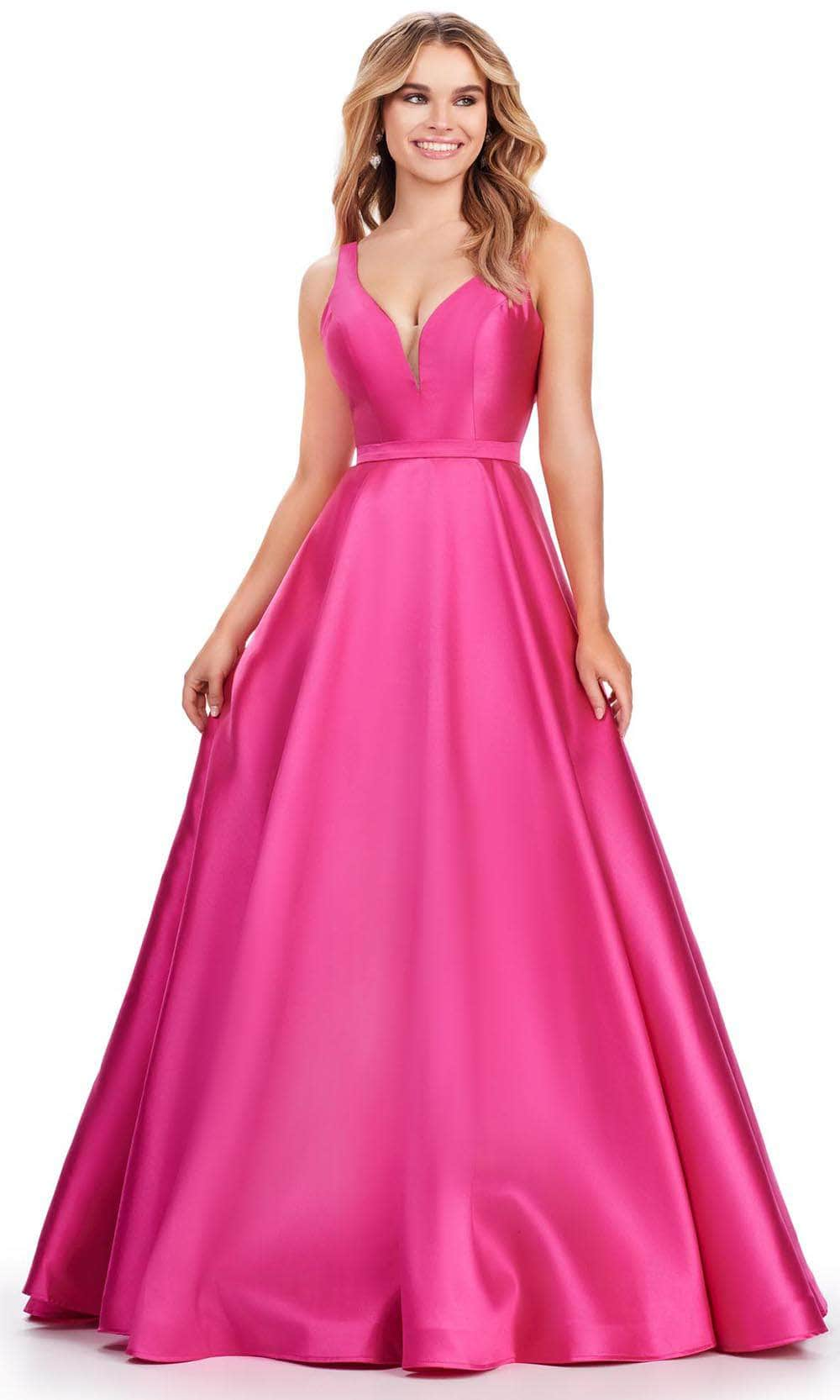 Image of Ashley Lauren 11541 - Sleeveless Mikado Prom Dress