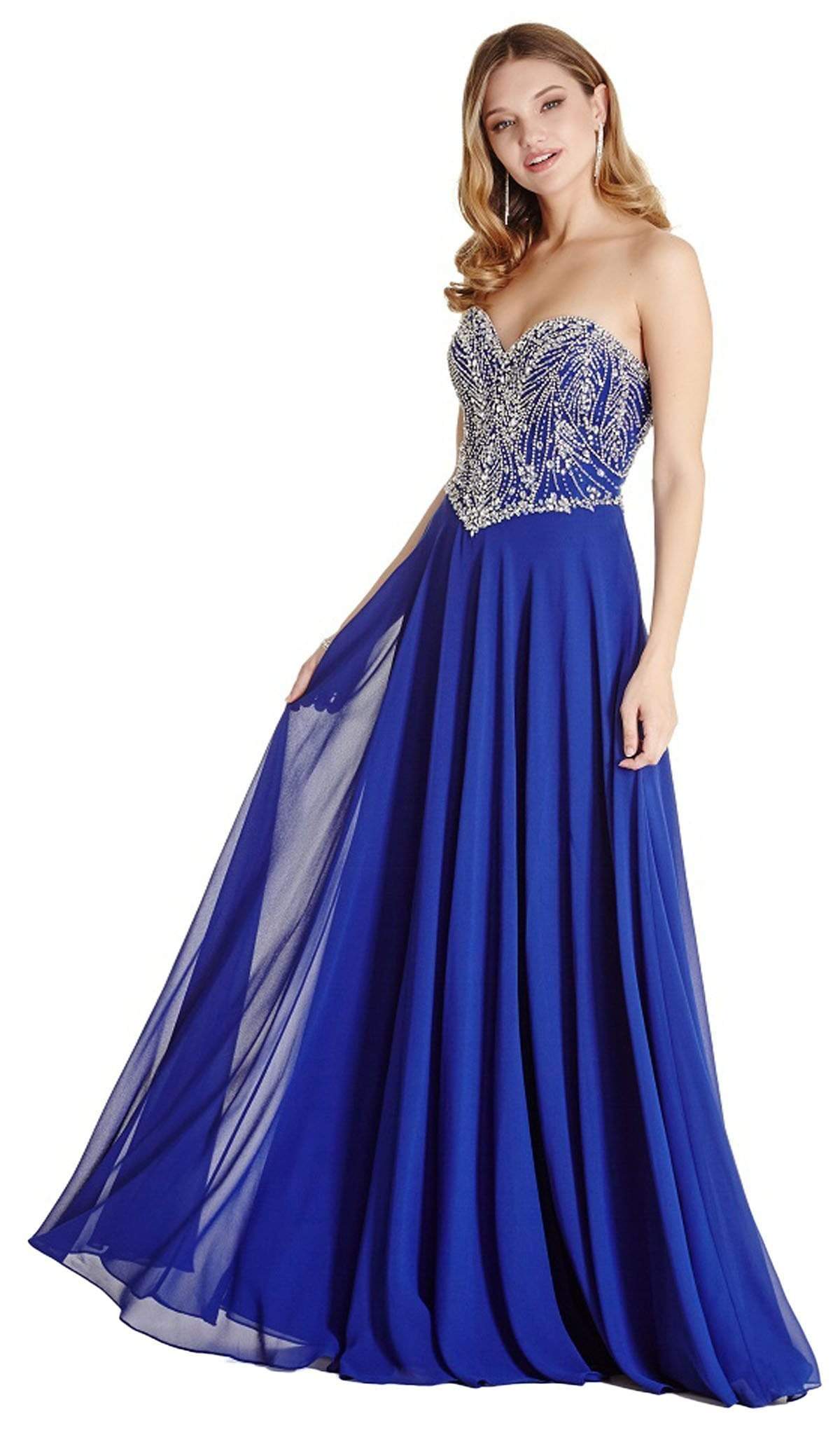Image of Aspeed Design - Bedazzled Sweetheart Prom Dress