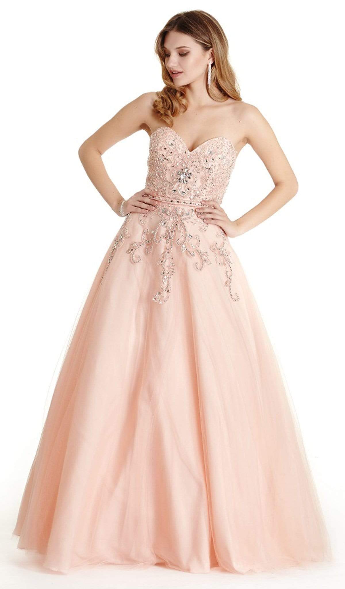 Image of Aspeed Design - Bejeweled Sweetheart Ballgown
