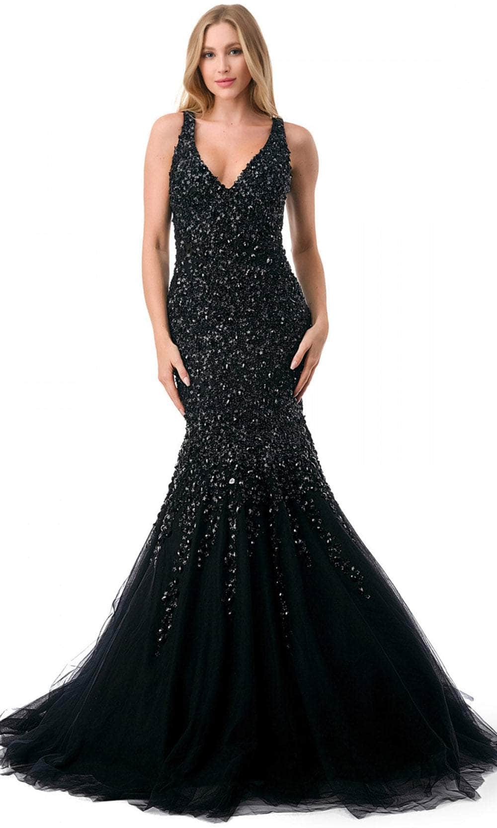 Image of Aspeed Design L2802K - Cutout Back Mermaid Evening Gown