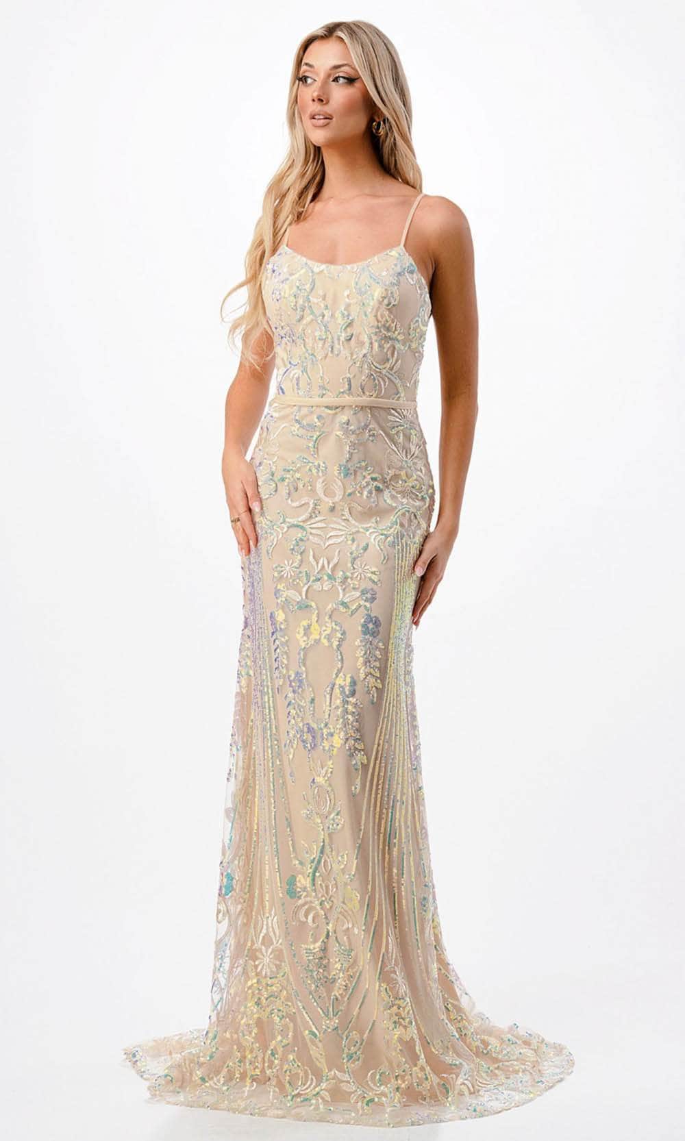Image of Aspeed Design P2116 - Sleeveless Fitted Mermaid Prom Gown