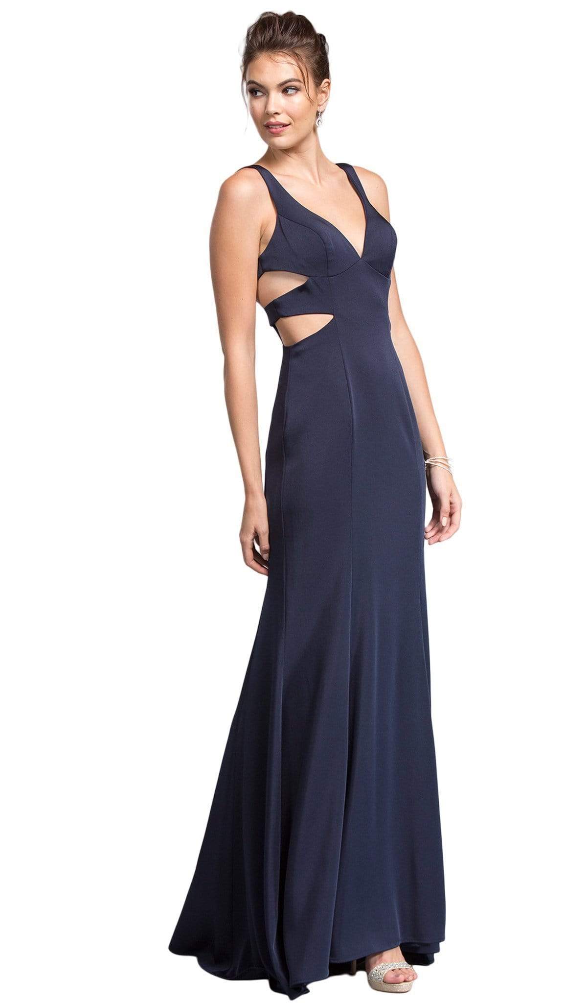 Image of Aspeed Design - Sleeveless V-neck Affordable Prom Dress