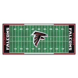 Image of Atlanta Falcons Football Field Runner Rug