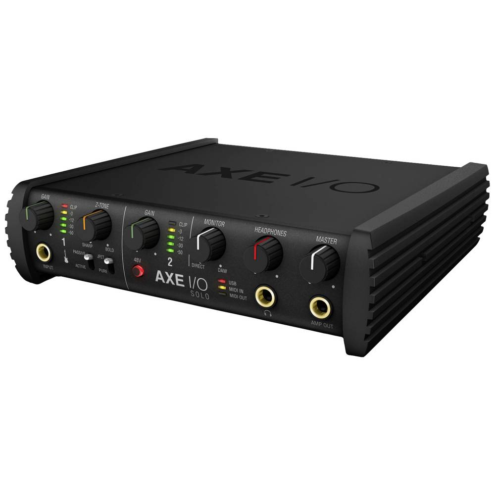 Image of Audio interface IK Multimedia AXE I/O SOLO Monitor controlling incl software