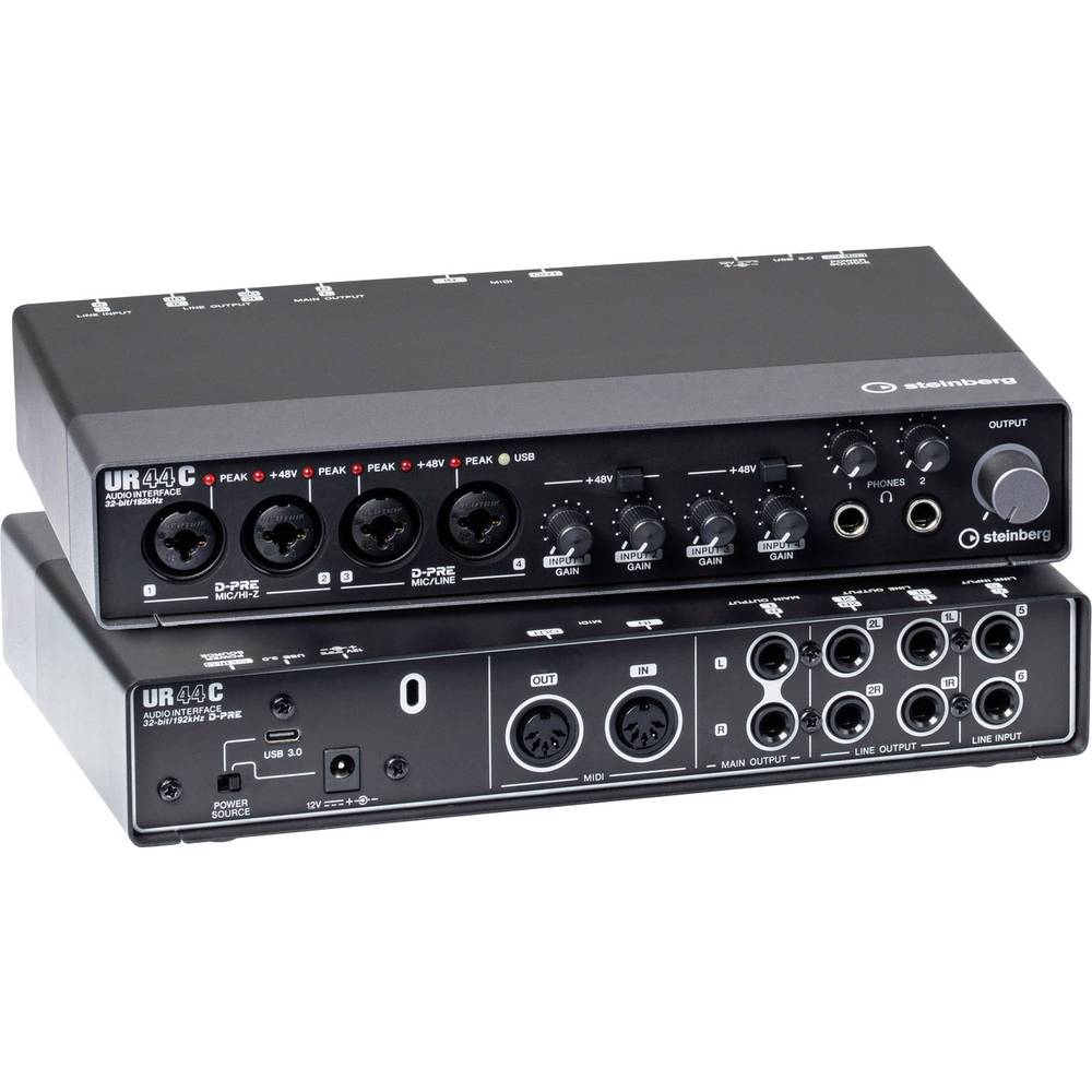 Image of Audio interface Steinberg UR44C incl software