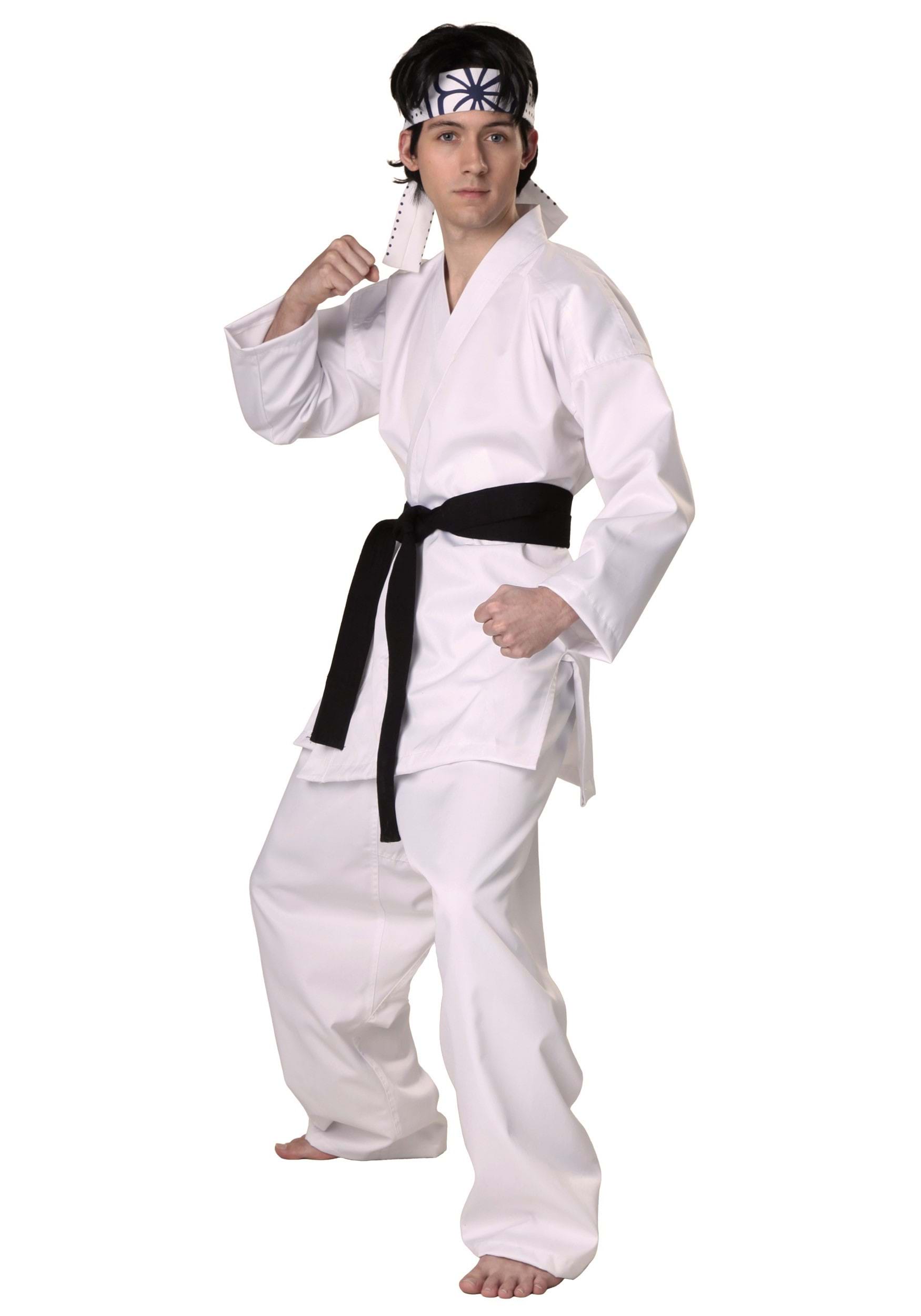 Image of Authentic Karate Kid Daniel San Adult Costume | Movie Costumes ID KAR2228AD-XL