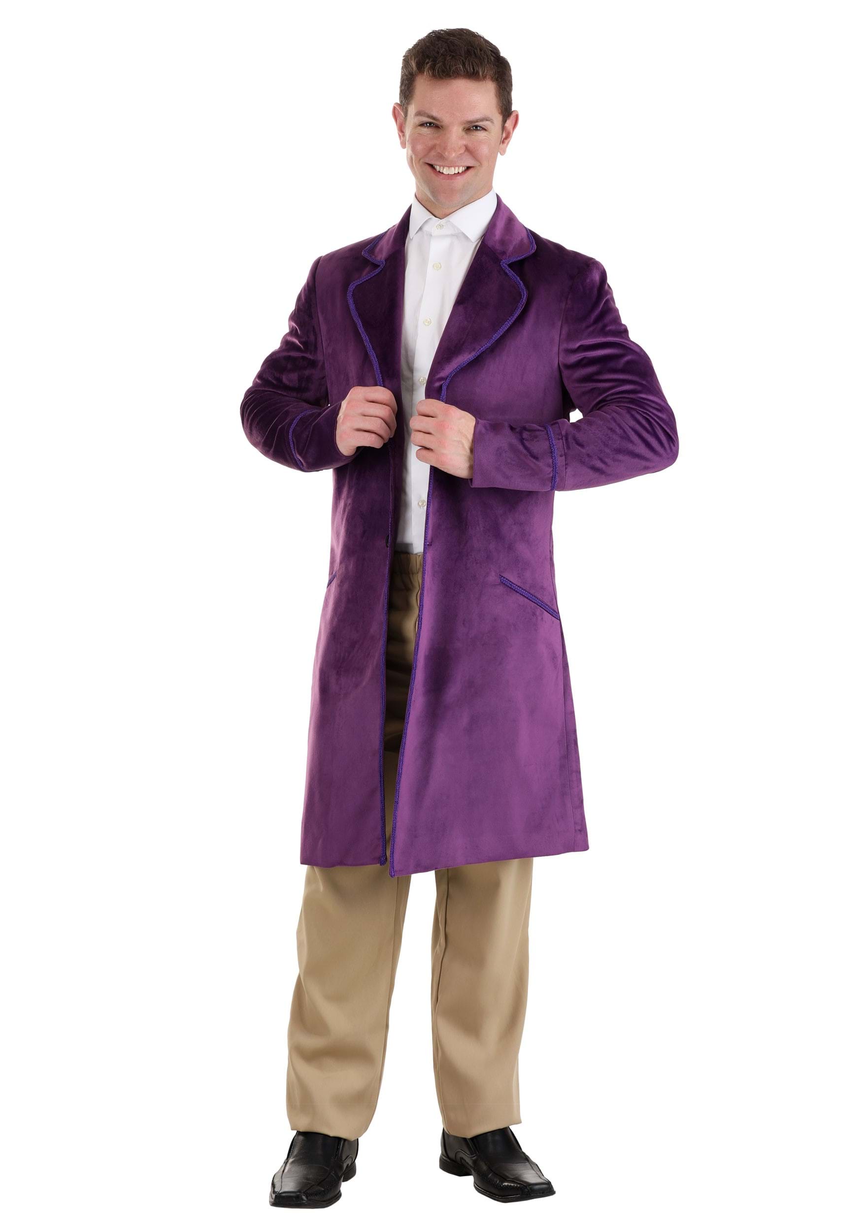 Image of Authentic Willy Wonka Costume Jacket for Men | Willy Wonka Costumes ID FUN1986AD-38