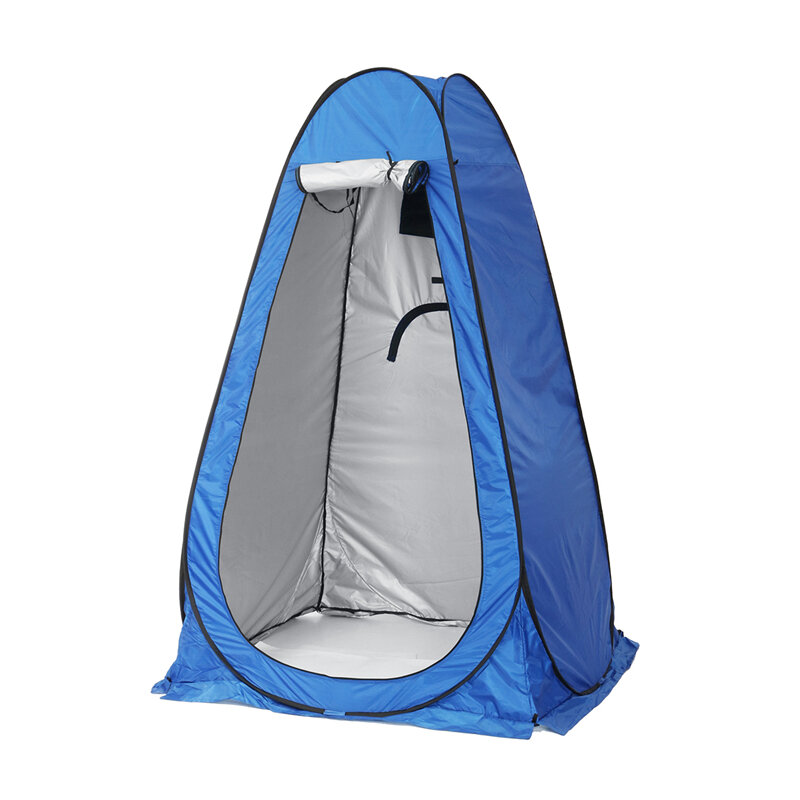 Image of Automatic Shower Tent 1 Person Toilet Dressing Room Beach Camping Tent Sunshade Canopy Outdoor Travel
