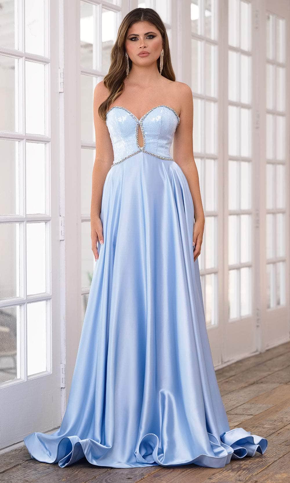 Image of Ava Presley 39236 - Strapless Sweetheart Prom Dress