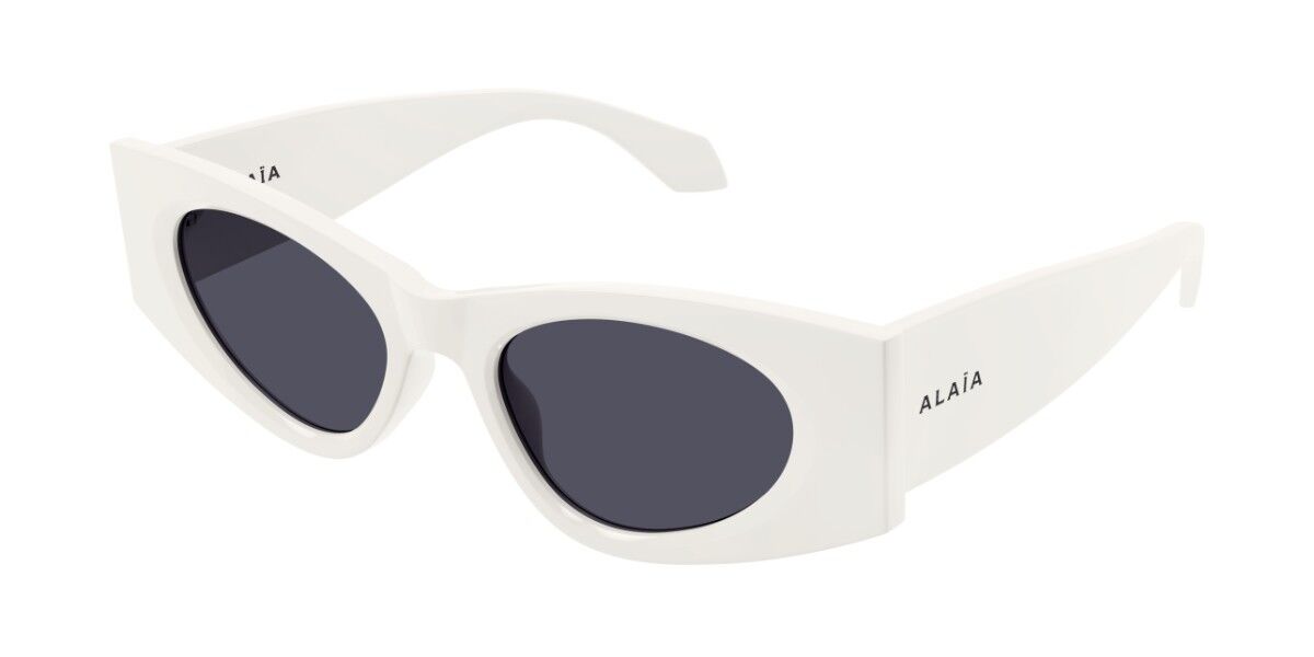 Image of Azzedine Alaia AA0075S 002 Óculos de Sol Brancos Feminino BRLPT
