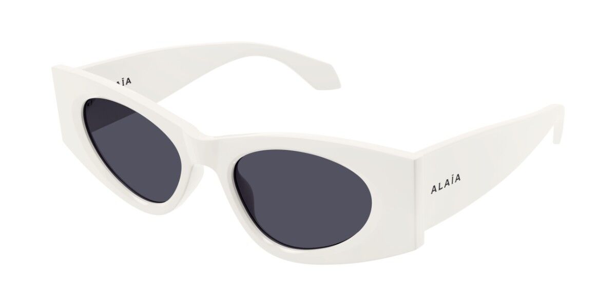 Image of Azzedine Alaia AA0075S 002 Óculos de Sol Brancos Feminino PRT