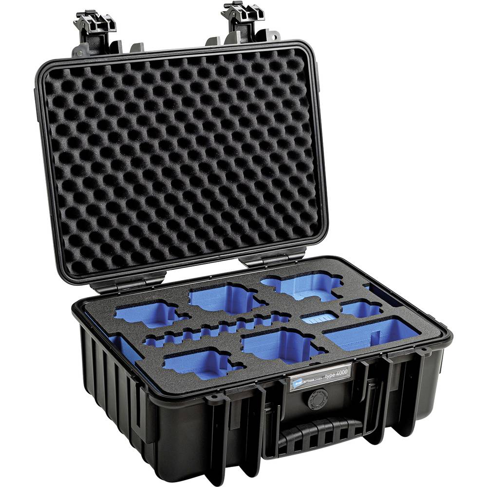Image of B & W International outdoorcases Typ 4000 Camera case Internal dimensions (W x H x D)=385 x 165 x 265 mm Waterproof