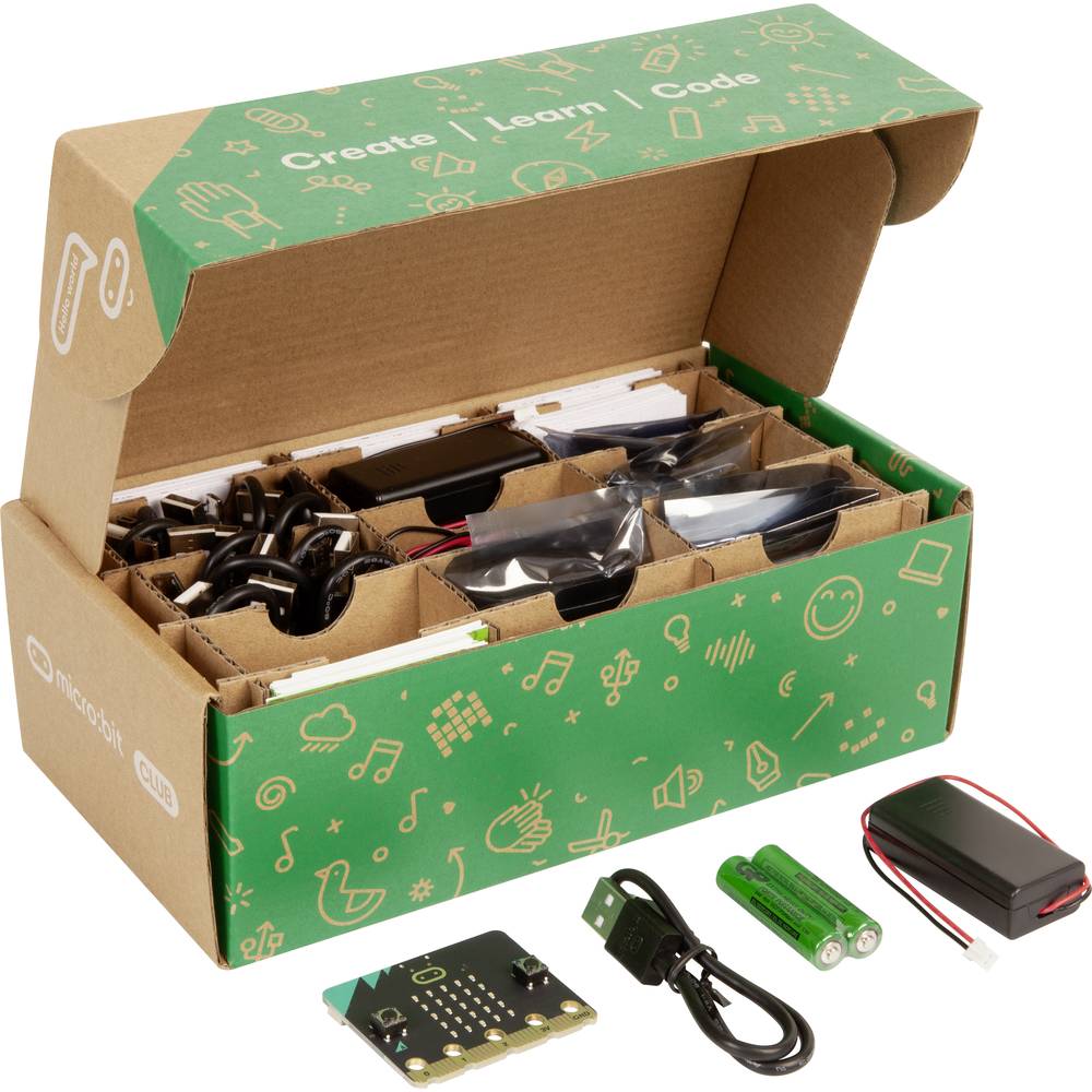 Image of BBC micro:bit MICROBIT2CLUB mirco:bit Kit micro:bit V221 Club