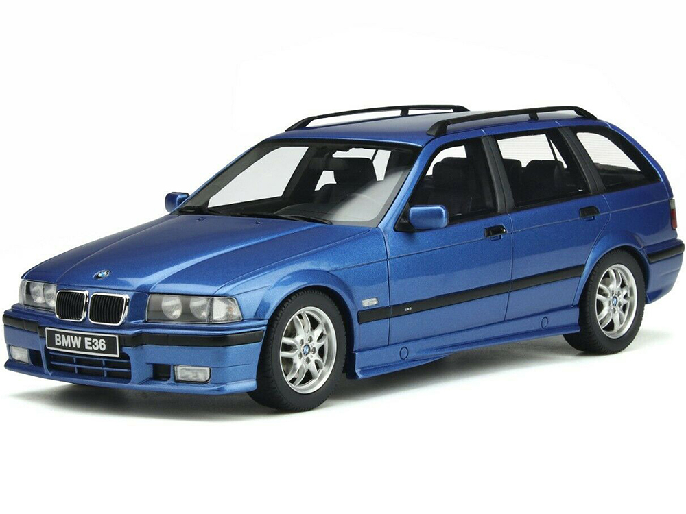 Image of BMW E36 Touring 328I M Pack Estoril Blue Metallic Limited Edition to 3000 pieces Worldwide 1/18 Model Car by Otto Mobile