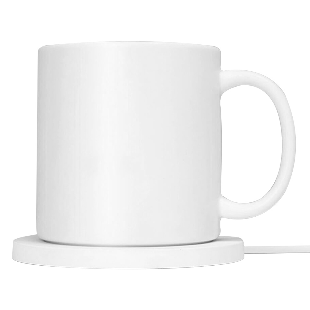 Image of BOLING Wireless Charging 350ml Intelligent Thermos Cup Heating Mug From Xiaomi Youpin - White
