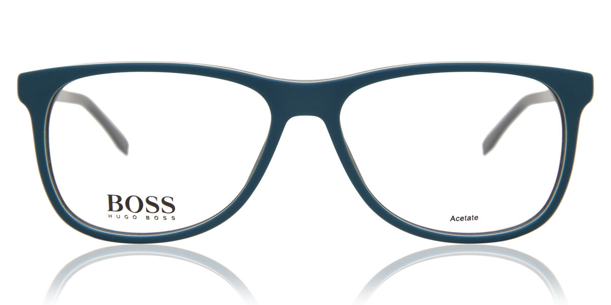 Image of BOSS Boss 0763 QHY Óculos de Grau Azuis Masculino BRLPT