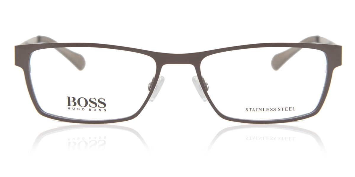 Image of BOSS Boss 0873 05N Óculos de Grau Marrons Masculino BRLPT