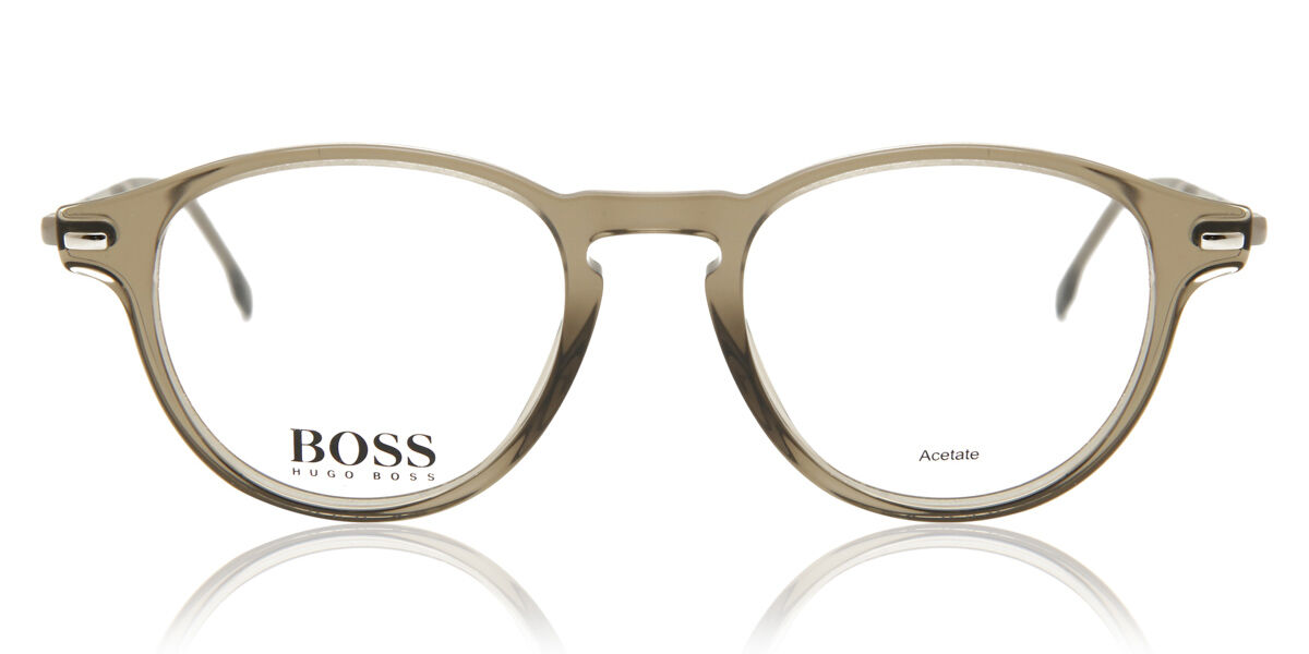 Image of BOSS Boss 0932 09Q Óculos de Grau Verdes Masculino BRLPT