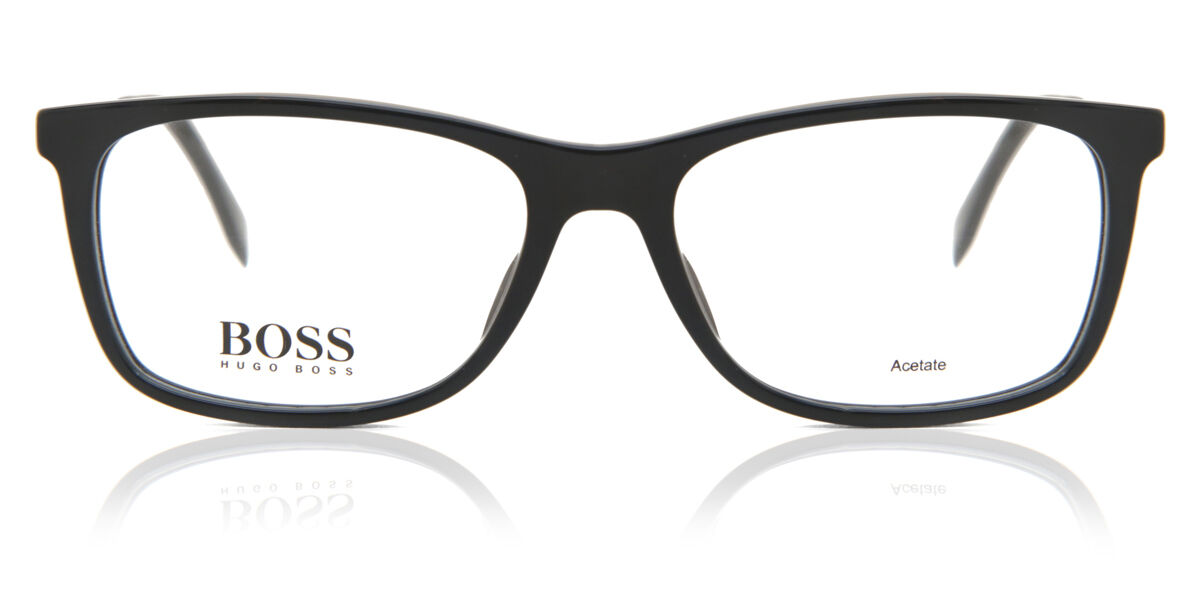 Image of BOSS Boss 0996 807 Óculos de Grau Pretos Masculino BRLPT
