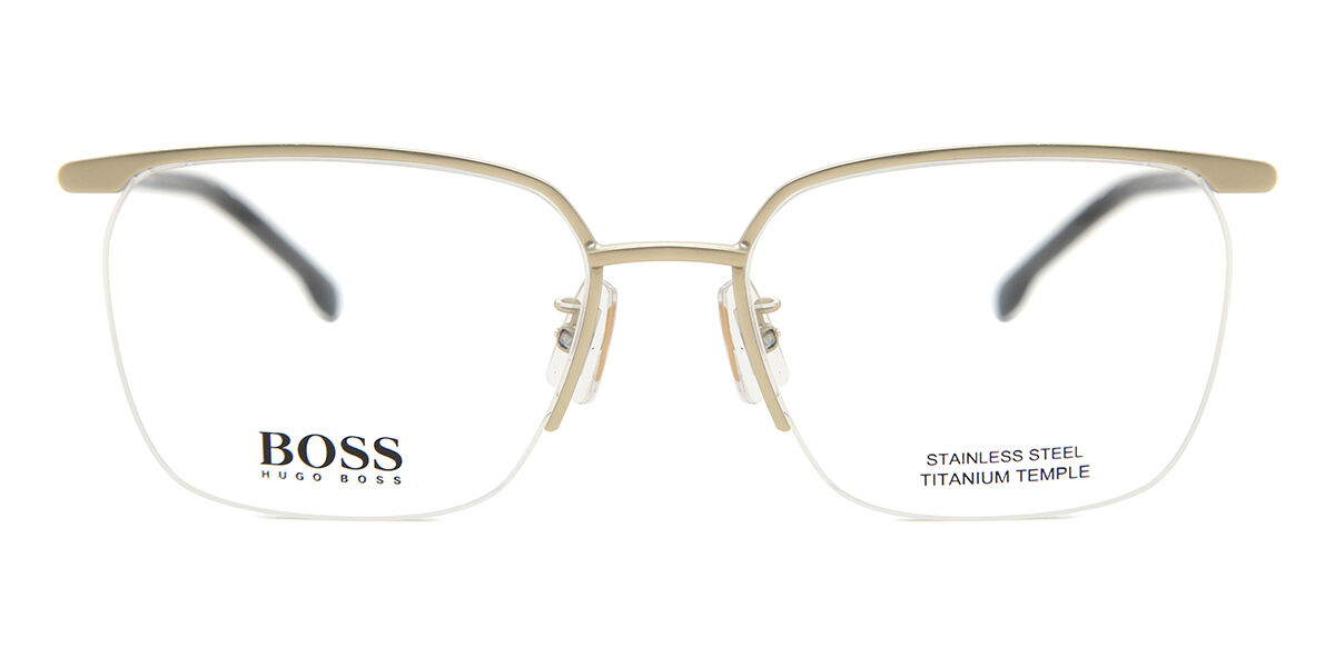 Image of BOSS Boss 1225/F Formato Asiático AOZ Óculos de Grau Dourados Masculino BRLPT
