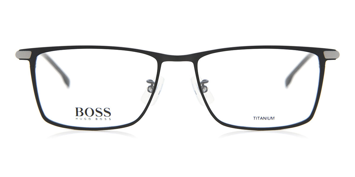Image of BOSS Boss 1226/F Asian Fit 003 56 Svarta Glasögon (Endast Båge) Män SEK