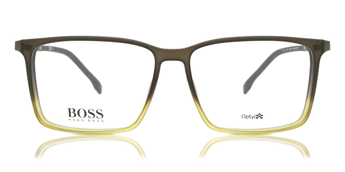 Image of BOSS Boss 1251 AAI Óculos de Grau Marrons Masculino BRLPT