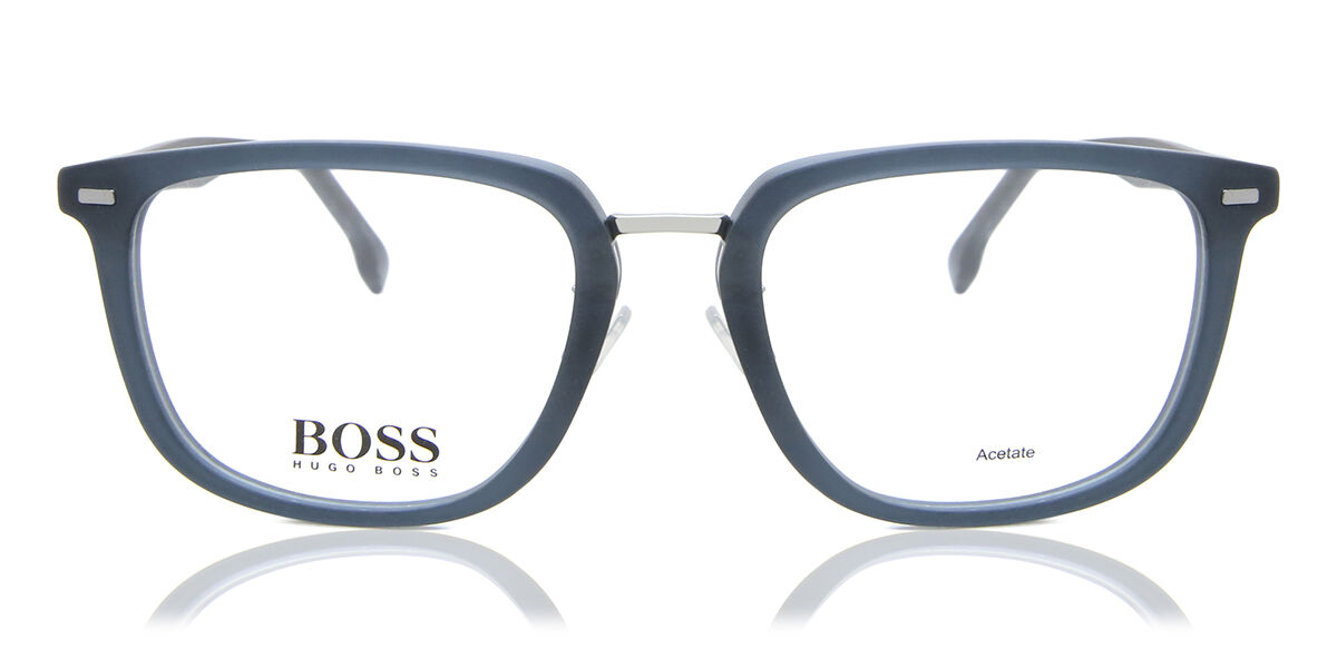 Image of BOSS Boss 1341/F Formato Asiático FLL Óculos de Grau Azuis Masculino BRLPT