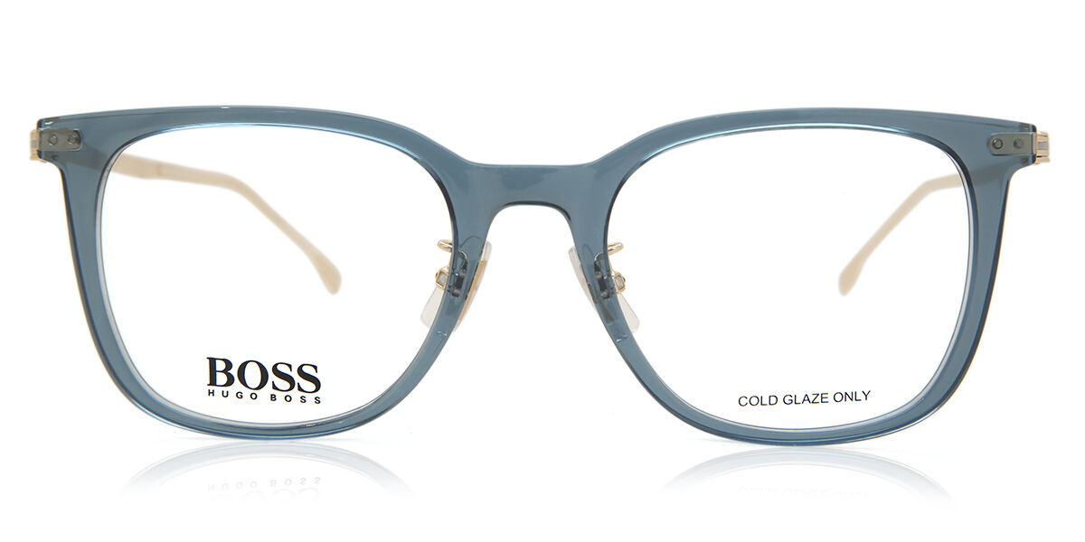 Image of BOSS Boss 1360/F Asian Fit PJP Óculos de Grau Azuis Masculino PRT