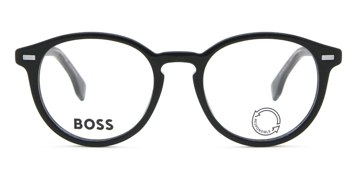 Image of BOSS Boss 1367 807 Óculos de Grau Pretos Masculino PRT
