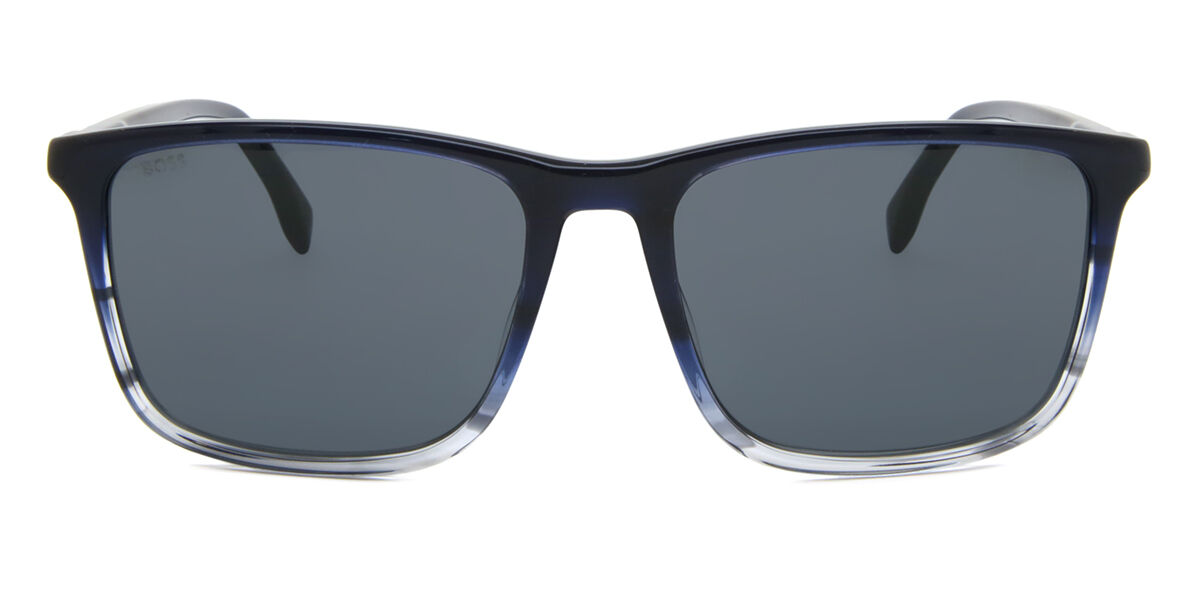 Image of BOSS Boss 1434/S HVE/IR 56 Lunettes De Soleil Homme Bleues FR