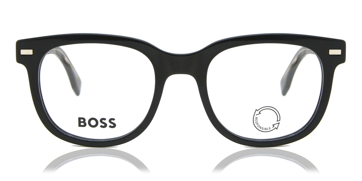 Image of BOSS Boss 1444/N 807 Óculos de Grau Pretos Masculino BRLPT
